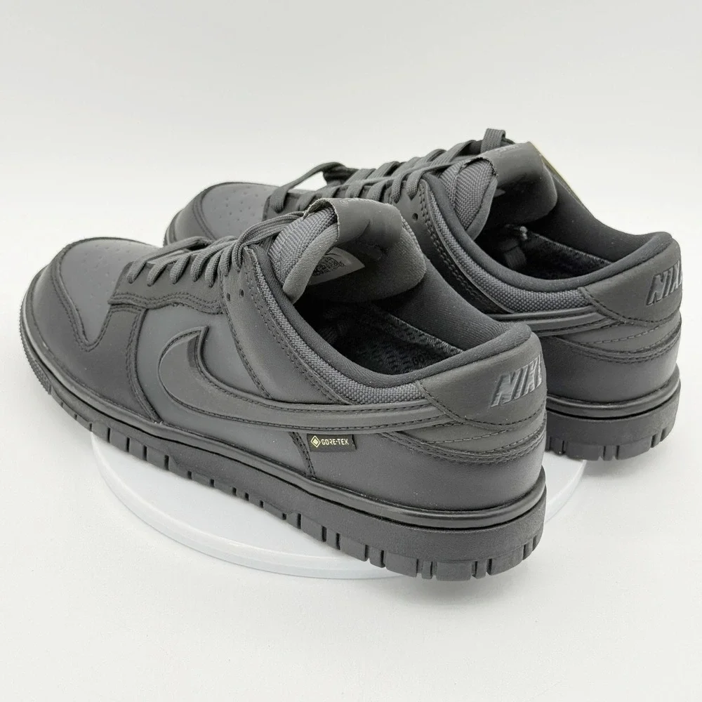 Nike Dunk Low Gtx Gore-Tex Shoes Size 8.5 Mens Black/Off Noir HQ2053-001, NEW